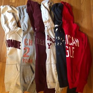 A&F/Hollister/AE/VS Hoodie Lot size MEDIUM